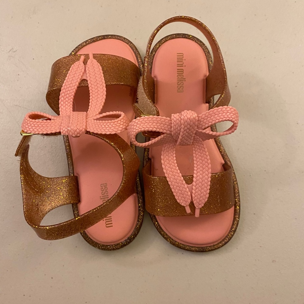 Mini Melissa jelly sandals